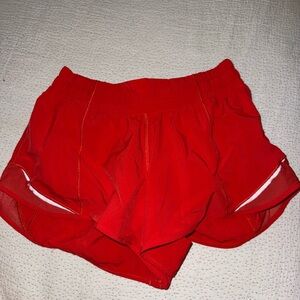 Carnation Red Lulu 2.5” Hotty Hot Shorts